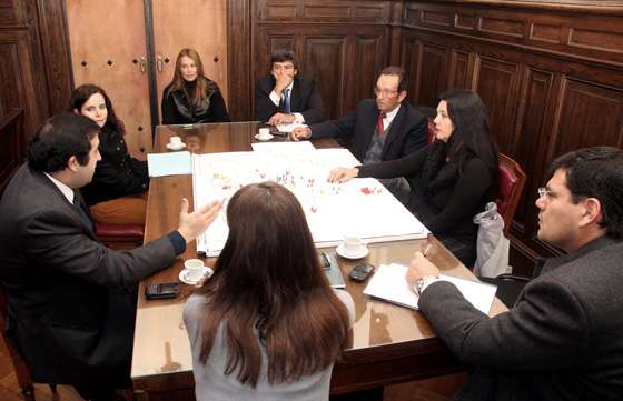 Reunión con funcionarios de la Justicia Federal