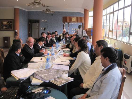 Reuniones sobre quebradas compartidas con Bolivia