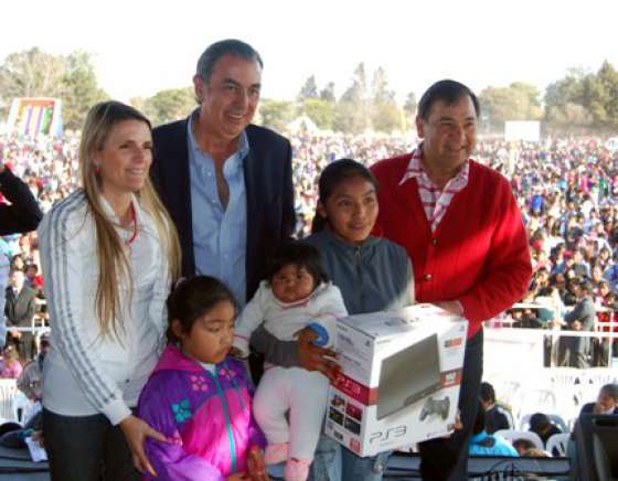 Miles de niños festejaron su día en el Delmi