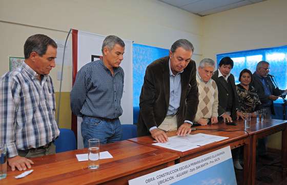 Se construirá una escuela primaria en Bº Villa Sagrada de Aguaray