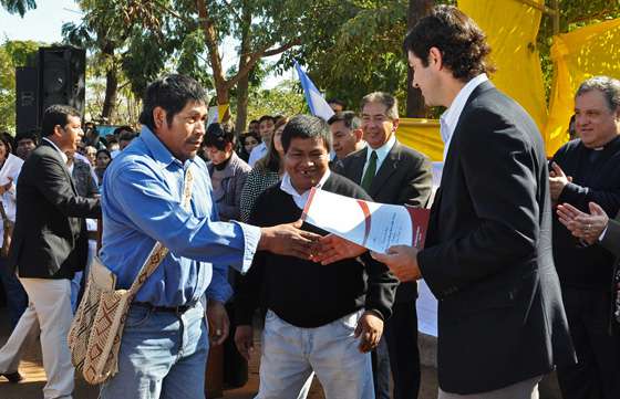 Urtubey concluyó la regularización dominial del lote fiscal 22