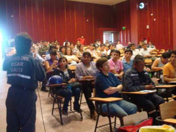 Defensa Civil participó de las jornadas de Trauma prehospitalario y de Rescate