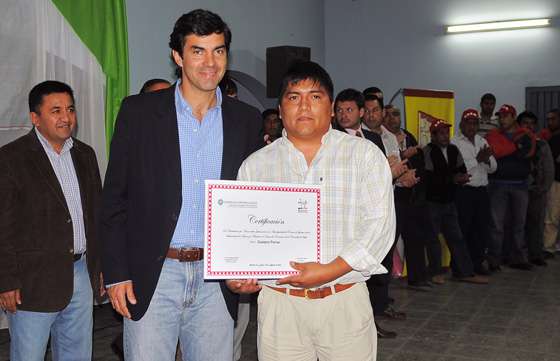 En Rosario de Lerma se entregaron micro emprendimientos a pequeños productores