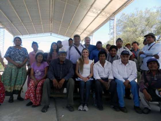 La Ministra de Derechos Humanos recorrió comunidades aborígenes en el norte provincial
