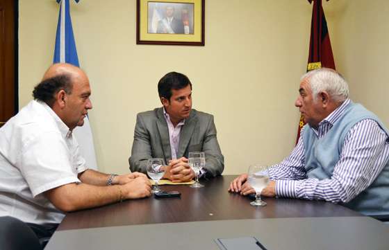 El Ministro de Seguridad se reunió con autoridades de de la Merced