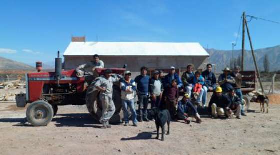 Verificaron avances de obra en Complejo Quesero de Amblayo