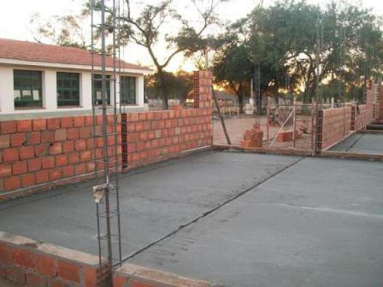 La provincia construye un albergue en la Escuela Corralito de General Ballivián