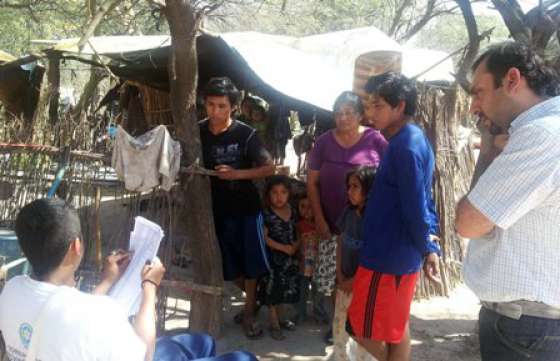Finaliza hoy el censo sociosanitario en Rivadavia Banda Sur