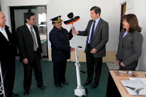 Se entregaron desmalezadoras a diversas áreas del Ministerio de Seguridad