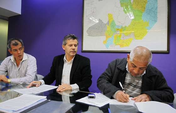 Nuevas tribunas para el complejo deportivo de Joaquín V. González