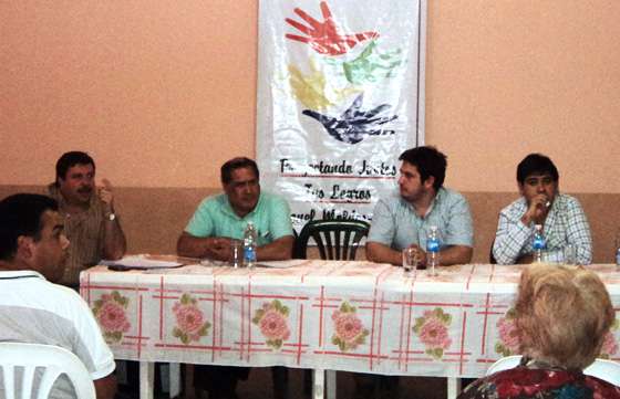 Capacitaron en Coronel Moldes sobre vecinalismo