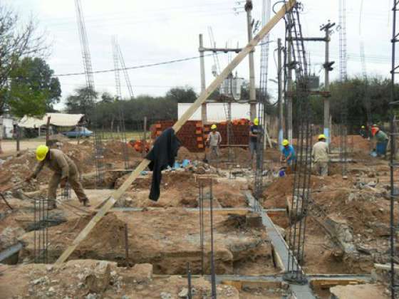 Comenzó la construcción de una nueva comisaría en Coronel Juan Solá