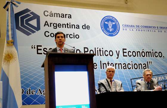 El Gobernador presidió la apertura de la 2ª Jornada Empresarial Escenario Político y Económico, nacional e internacional