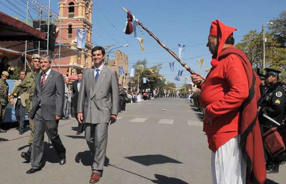 Urtubey compartió con el pueblo de General Güemes las fiestas patronales