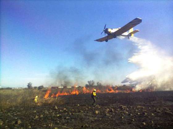 Se sofocaron incendios en diversos sectores de la capital salteña