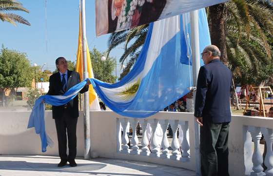 Se realizaron los actos por el 76° aniversario de Colonia Santa Rosa