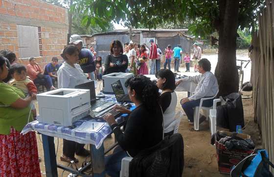 Continúan los operativos de documentación en comunidades originarias