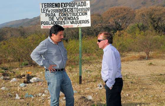 El IPV verificó obras en el municipio de Vaqueros