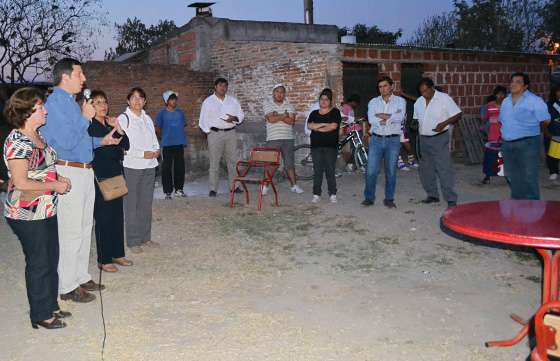 Con asistencia del Gobierno en el barrio 2 de Abril se recuperará un espacio verde