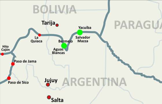 Sesionarán los Comités de Integración Salta-Bolivia en Bermejo y Salvador Mazza