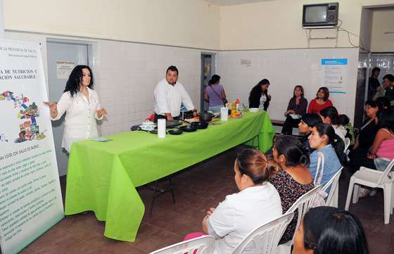 Se difundieron hábitos saludables en el Centro de Salud de B° Provipo