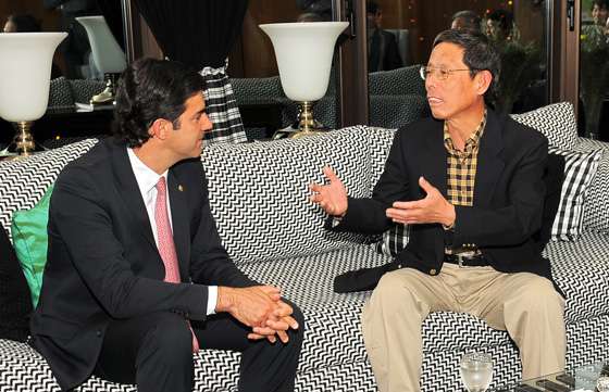 El Gobernador Urtubey recibió al Embajador de la República de Corea