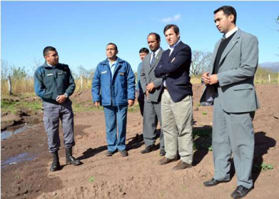 El Ministro de Seguridad recorrió la Granja Penal Virgen del Carmen de Metán