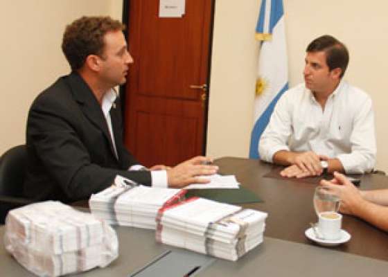 El Ministro de Seguridad se reunió con el Intendente de Metán