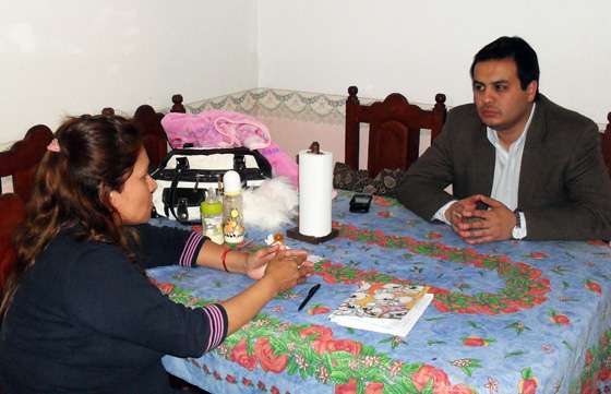 Derechos Humanos brinda apoyo a la familia de los trillizos