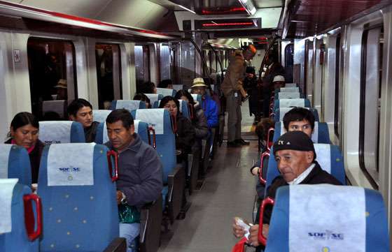 El tren interurbano cubrió una alta demanda por el Milagro