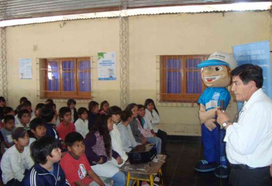 Más de 400 alumnos de Tartagal aprendieron a cuidar el agua