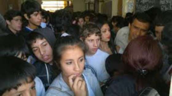 Actividad escolar regular  en toda la provincia