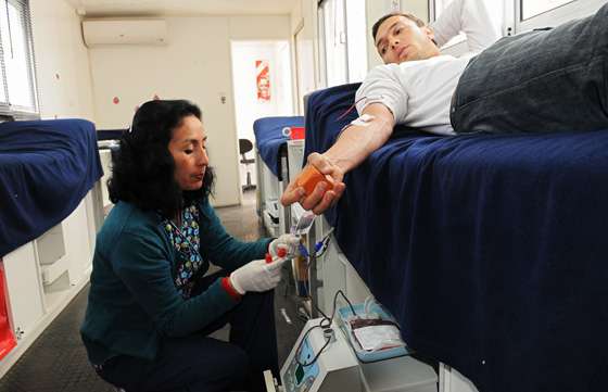 Ultimo día de promoción y difusión de donación de sangre en el Norte