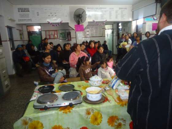 Quinto curso de Alimentación Saludable en Barrio El Manjón