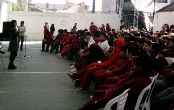 Derechos Humanos brinda charlas sobre Trata de personas en colegios