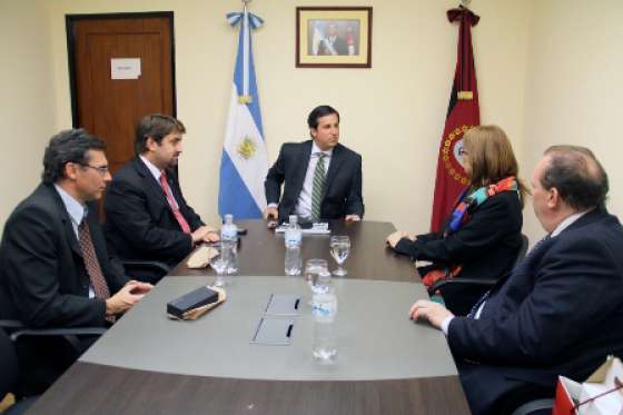 Reunión con la Auditora General de Asuntos Internos de Buenos Aires