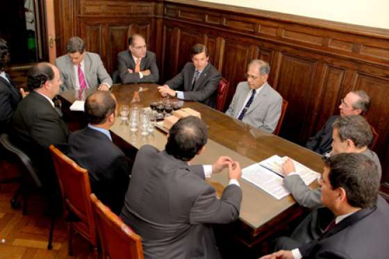 El Ministro de Seguridad se reunió con funcionarios de la Justicia Federal