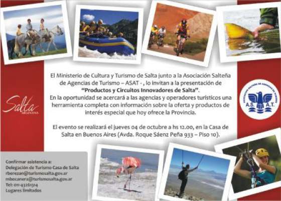 Será presentado el Manual de Productos y Circuitos Turísticos Innovadores