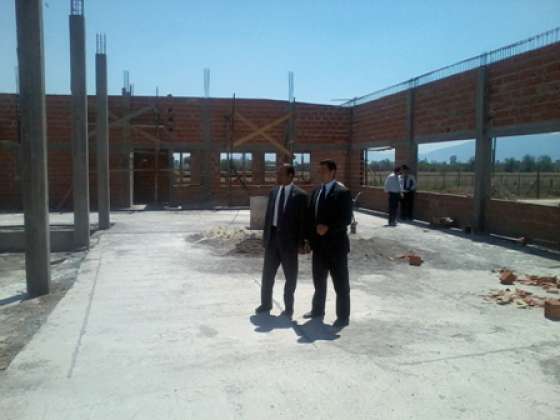 Avanza la construcción del nuevo edificio de la Escuela de Cadetes