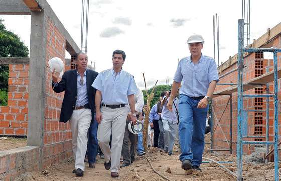 Urtubey supervisó la obra del Centro de Atención a Jóvenes en Conflicto con la Ley Penal N° 3