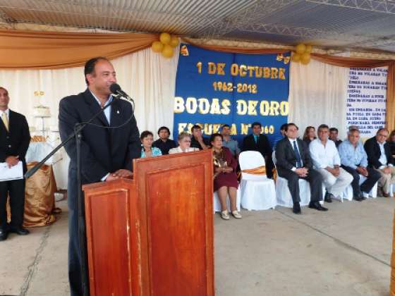 Bodas de Oro de la escuela Ceferino Namuncurá de El Quebrachal