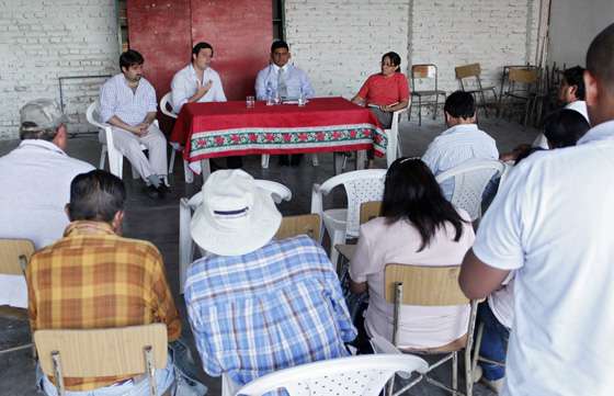 Vecinos de Lamadrid hicieron consultas al Ministerio de Seguridad