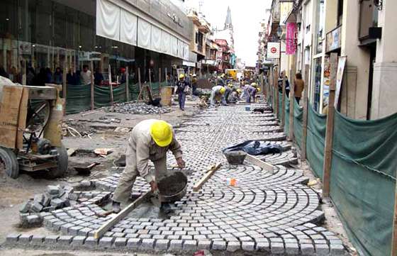 La calle Caseros al 700 será semipeatonal