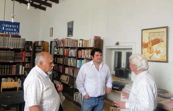 Se relevaron  bibliotecas populares del sur de la Provincia