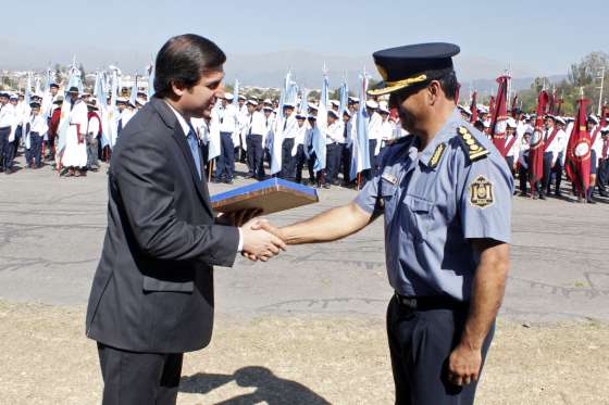 Más de 2 mil chicos celebraron el aniversario del cuerpo infantil de la Policía
