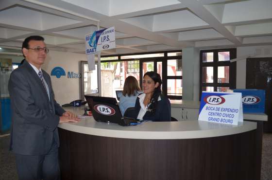 El IPS habilitó una nueva boca de expendio en Centro Cívico Grand Bourg