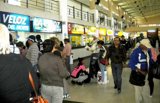 Detectan presuntas infracciones en boleterías de la Terminal de Ómnibus