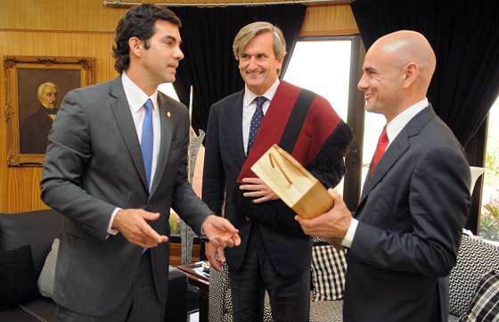 El Gobernador recibió al embajador de España en Argentina