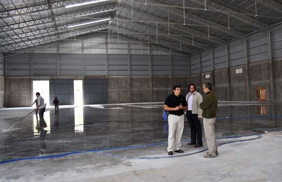 Avanzan obras en el Parque Industrial de Salta