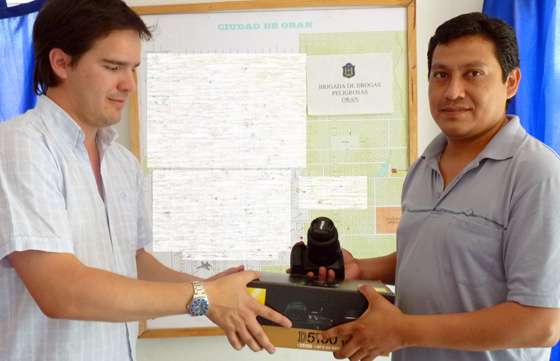 Equipamiento para la Dirección General de Drogas Peligrosas de Orán